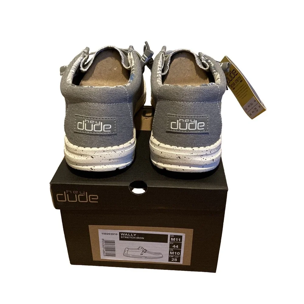 Hey Dude Wally Stretch Iron | Men’s Shoes | Size 11 | Men's Slip on Loaf… - Picture 5 of 5